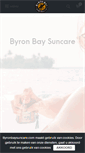 Mobile Screenshot of byronbaysuncare.com